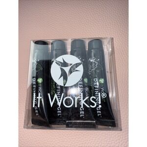 It Works Defining Gel Tightening Toning Firming Body Set of 4 New .5 oz ea